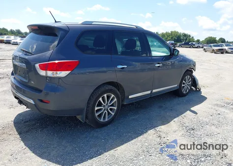 2013 Nissan Pathfinder Sl from USA, damaged, VIN 5N1AR2MN8DC678538